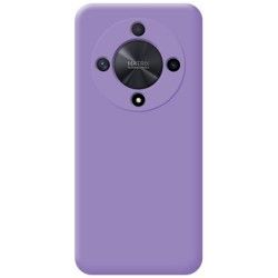 Funda Silicona Líquida Ultra Suave para Huawei Honor Magic 6 Lite 5G color Morada 2