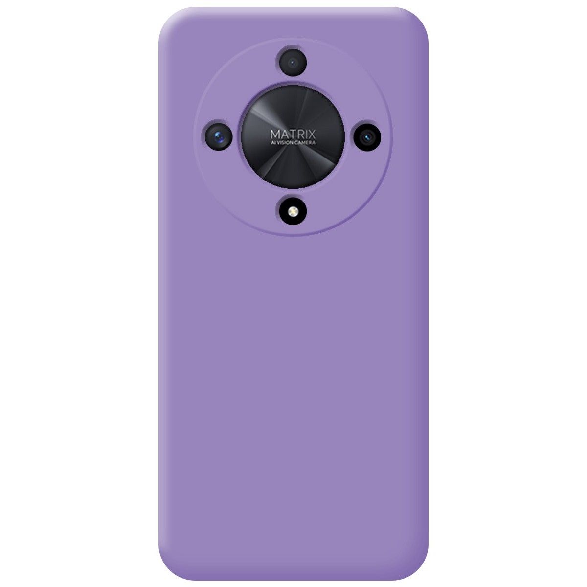 Funda Silicona Líquida Ultra Suave para Huawei Honor Magic 6 Lite 5G color Morada