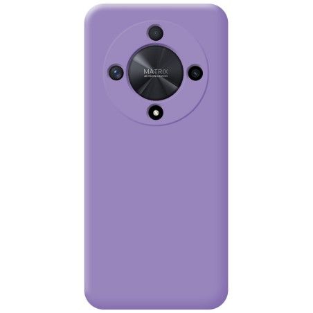 Funda Silicona Líquida Ultra Suave para Huawei Honor Magic 6 Lite 5G color Morada
