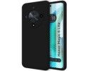 Funda Silicona Líquida Ultra Suave para Huawei Honor Magic 6 Lite 5G color Negra