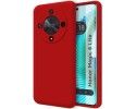 Funda Silicona Líquida Ultra Suave para Huawei Honor Magic 6 Lite 5G color Roja