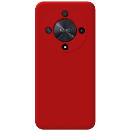 Funda Silicona Líquida Ultra Suave para Huawei Honor Magic 6 Lite 5G color Roja
