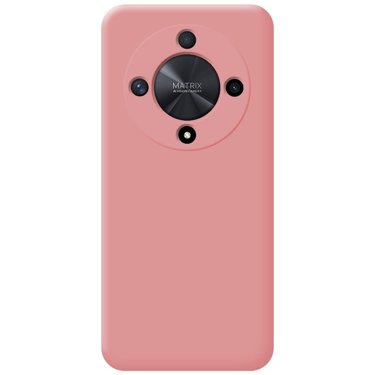 Funda Silicona Líquida Ultra Suave para Huawei Honor Magic 6 Lite 5G color Rosa