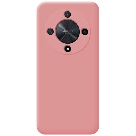Funda Silicona Líquida Ultra Suave para Huawei Honor Magic 6 Lite 5G color Rosa
