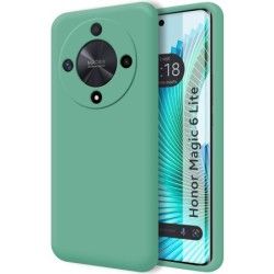 Funda Silicona Líquida Ultra Suave para Huawei Honor Magic 6 Lite 5G color Verde