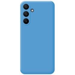 Funda Silicona Líquida Ultra Suave para Samsung Galaxy A15 4G / 5G color Azul 2