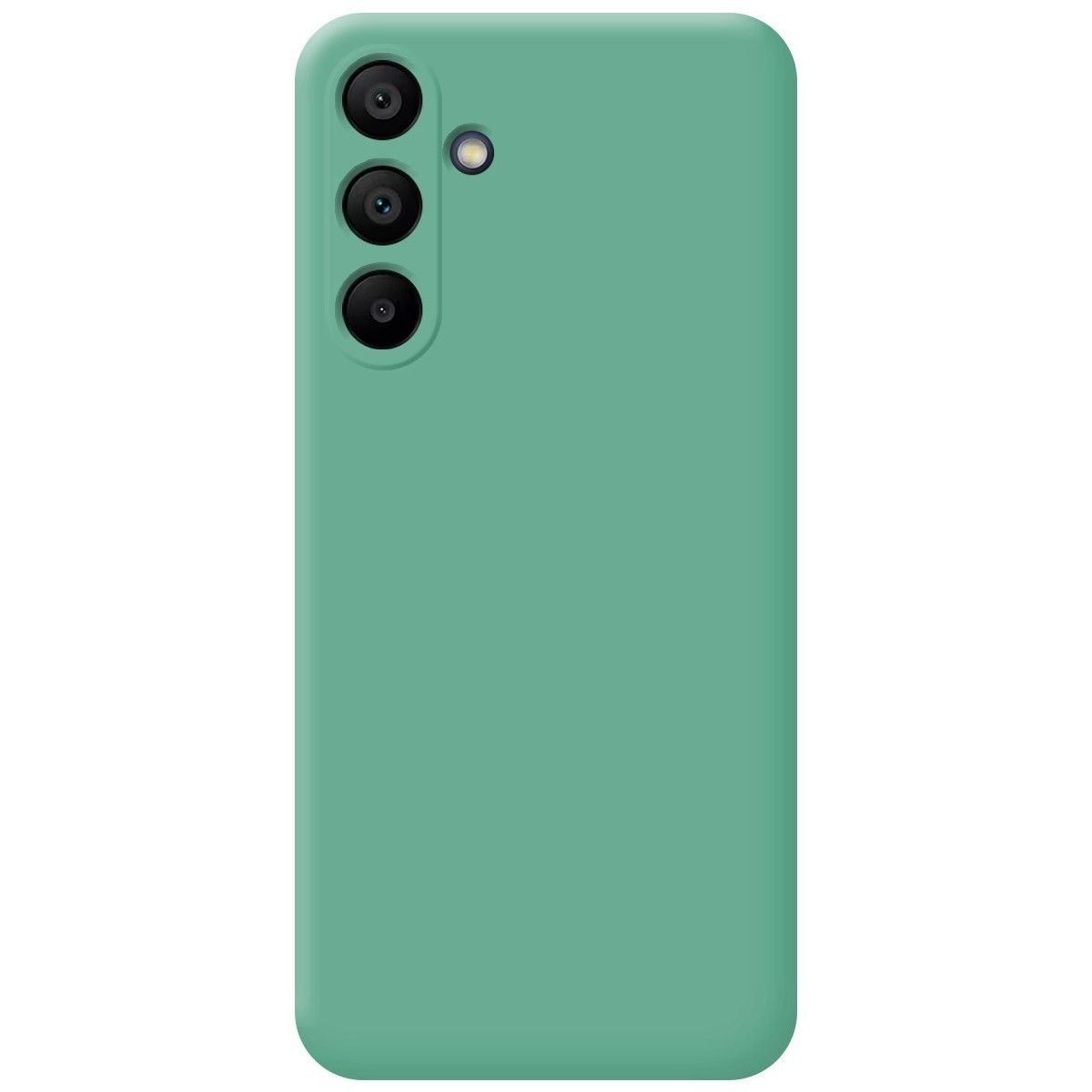 Funda Silicona Líquida Ultra Suave para Samsung Galaxy A15 4G / 5G color Verde