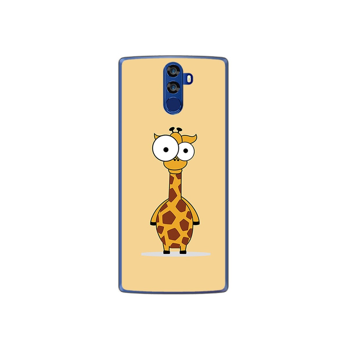 Funda Gel Tpu para Doogee Bl12000 Diseño Jirafa Dibujos
