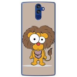 Funda Gel Tpu para Doogee Bl12000 Diseño Leon Dibujos