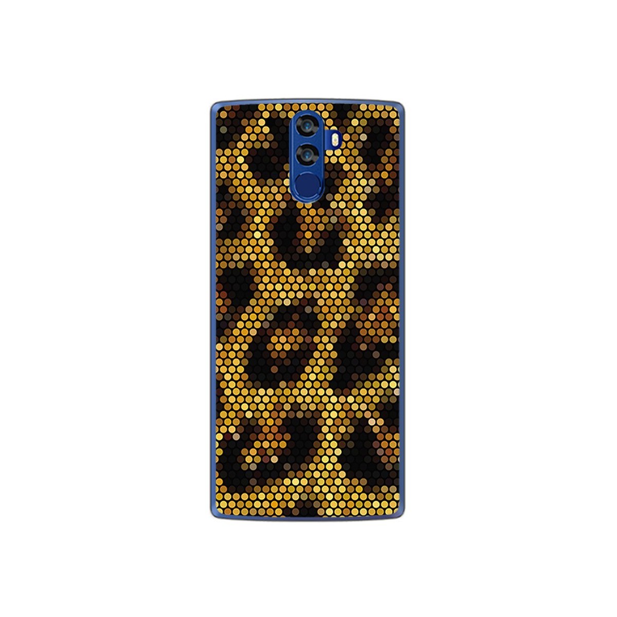 Funda Gel Tpu para Doogee Bl12000 Diseño Leopardo Dibujos