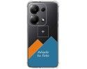 Personaliza tu Funda Silicona AntiGolpes Transparente con tu Fotografía para Xiaomi Redmi Note 13 Pro 4G Dibujo Personalizada
