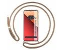 Funda Colgante Transparente para Xiaomi Redmi Note 13 Pro 4G con Cordon Camel