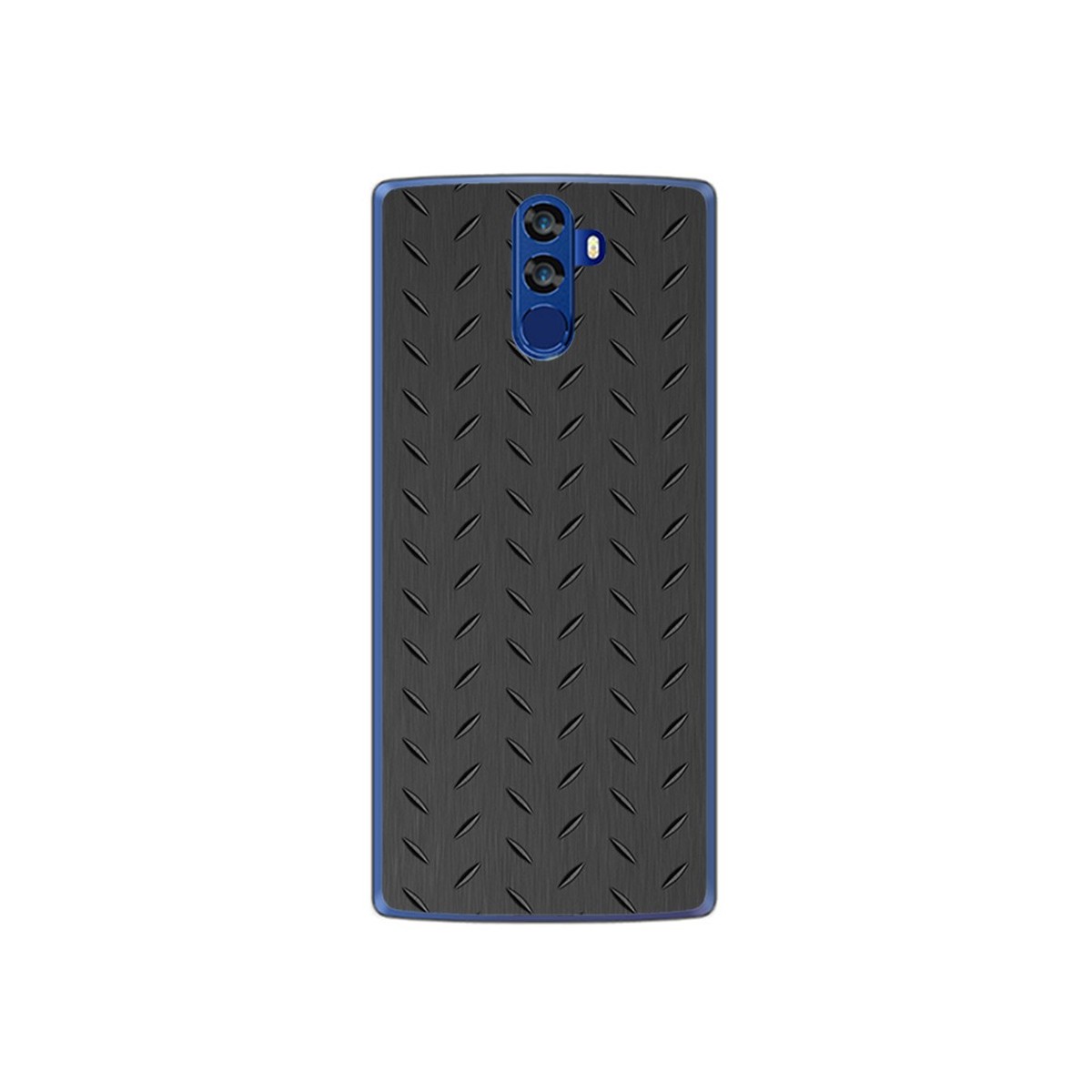 Funda Gel Tpu para Doogee Bl12000 Diseño Metal Dibujos
