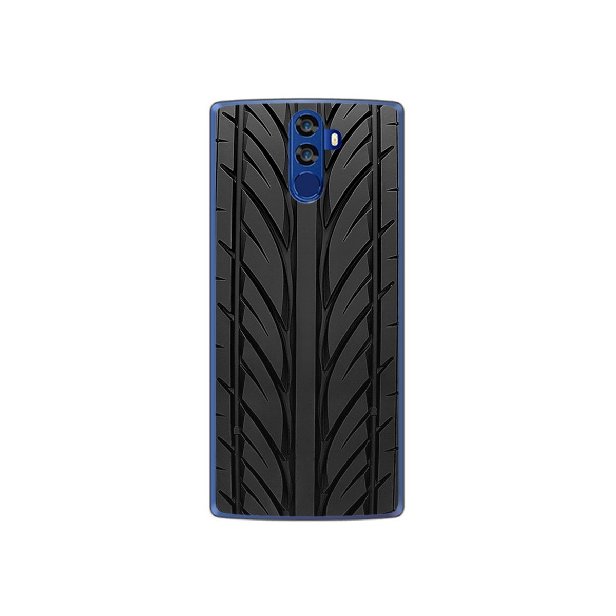 Funda Gel Tpu para Doogee Bl12000 Diseño Neumatico Dibujos