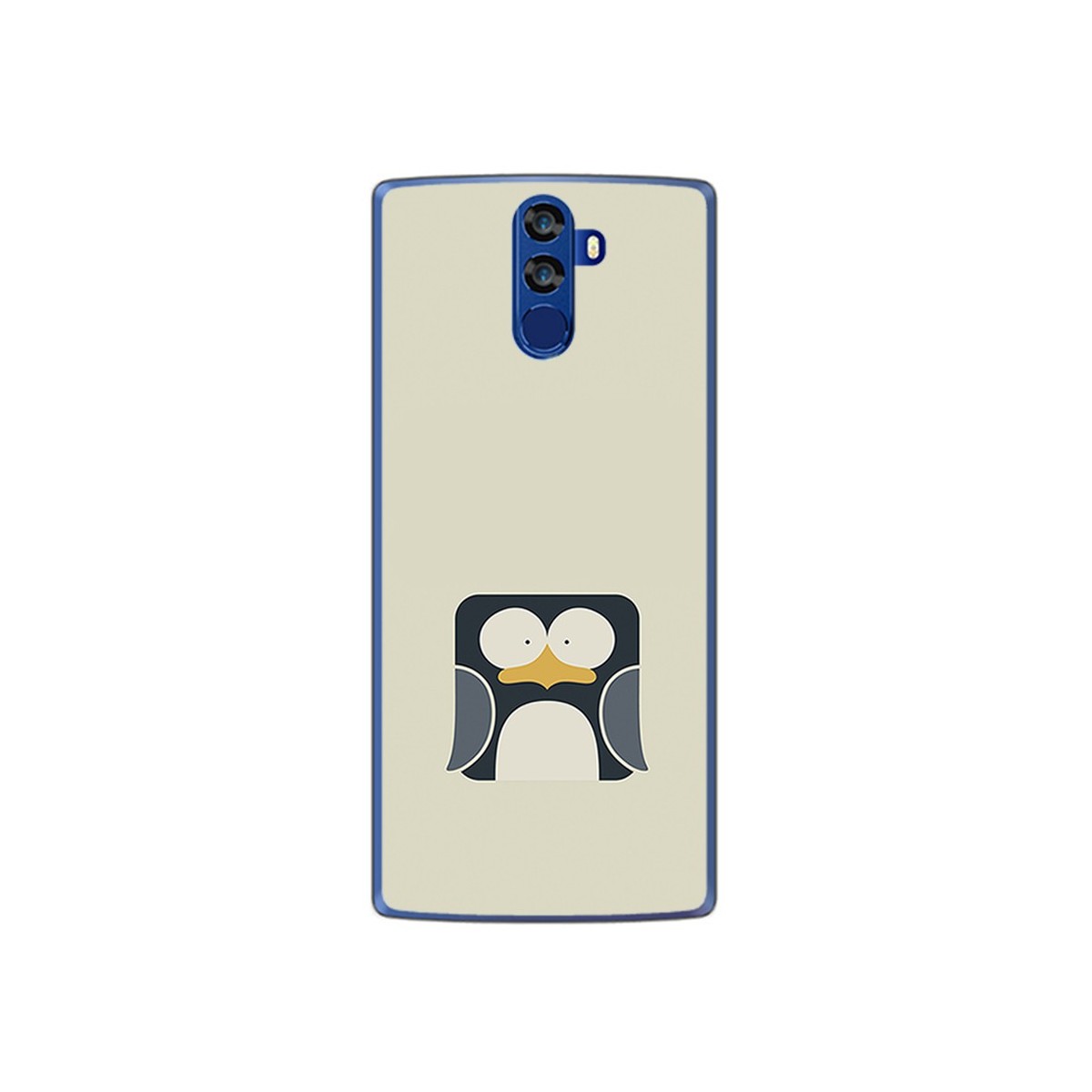 Funda Gel Tpu para Doogee Bl12000 Diseño Pingüino Dibujos
