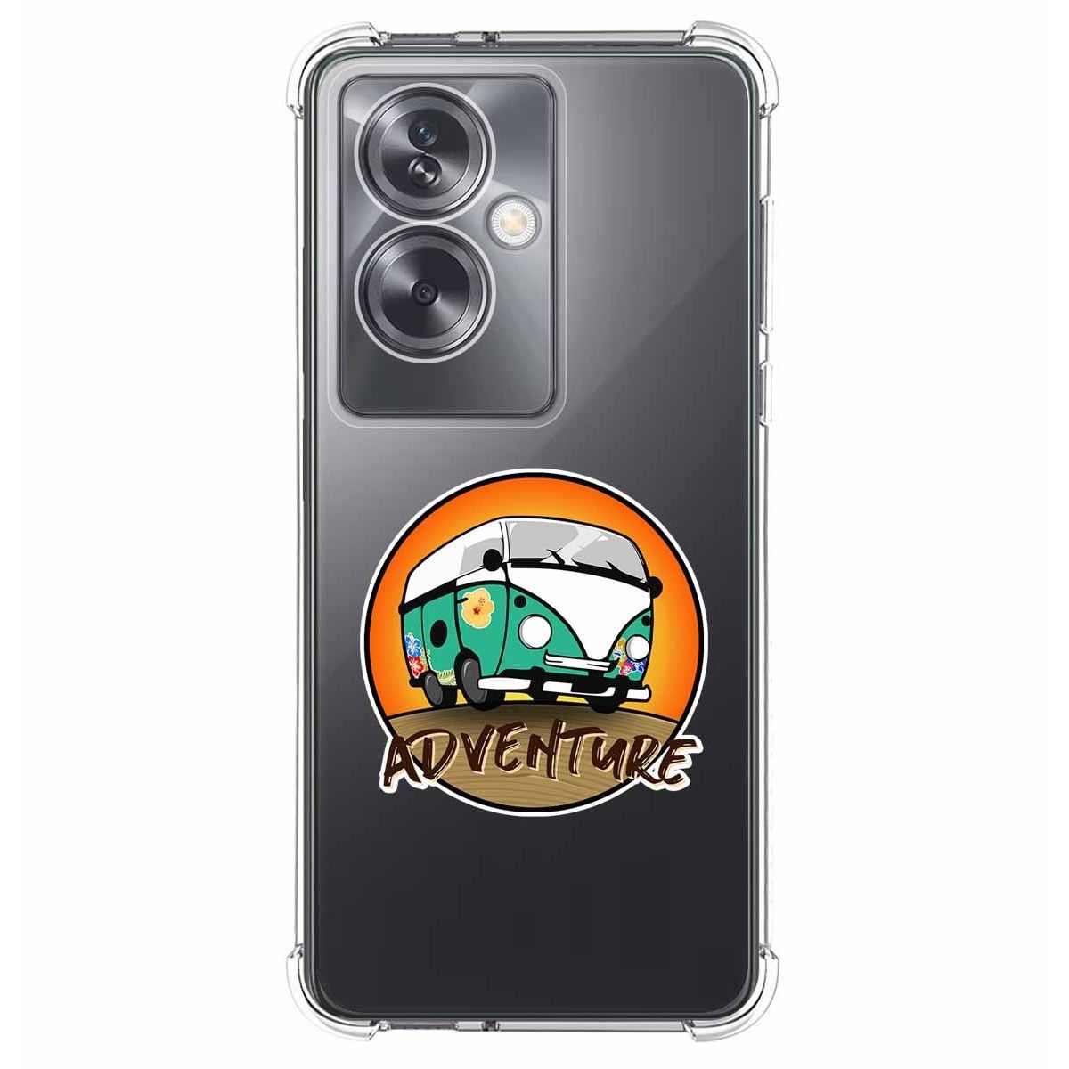 Funda Silicona Antigolpes para Oppo A79 5G diseño Adventure Dibujos