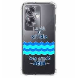Funda Silicona Antigolpes para Oppo A79 5G diseño Agua Dibujos