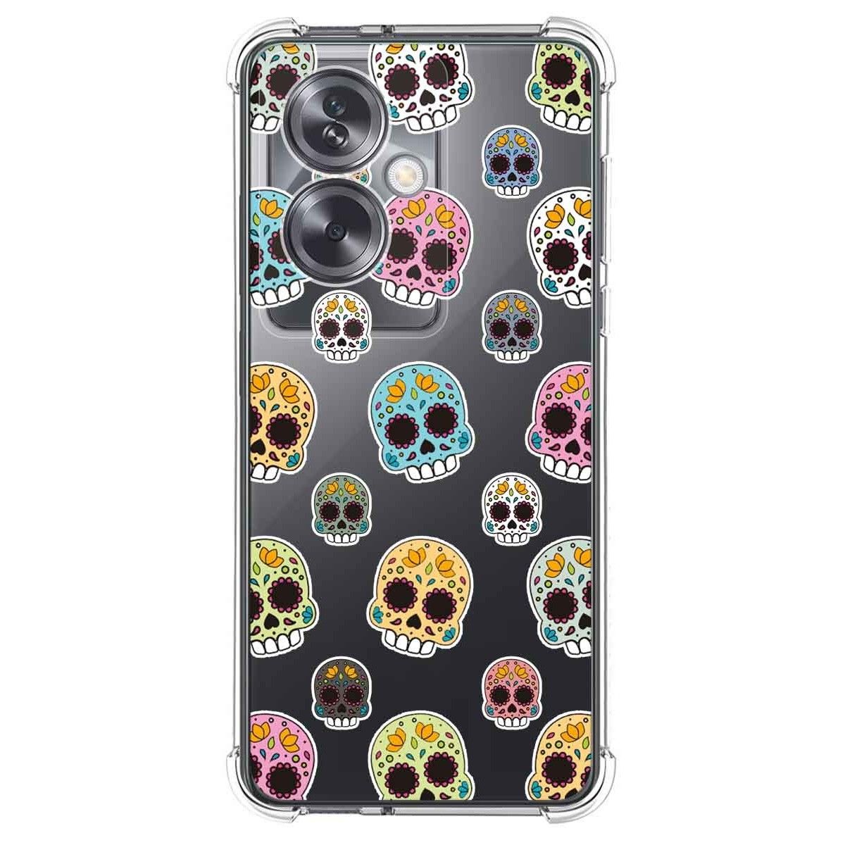 Funda Silicona Antigolpes para Oppo A79 5G diseño Catrina Dibujos