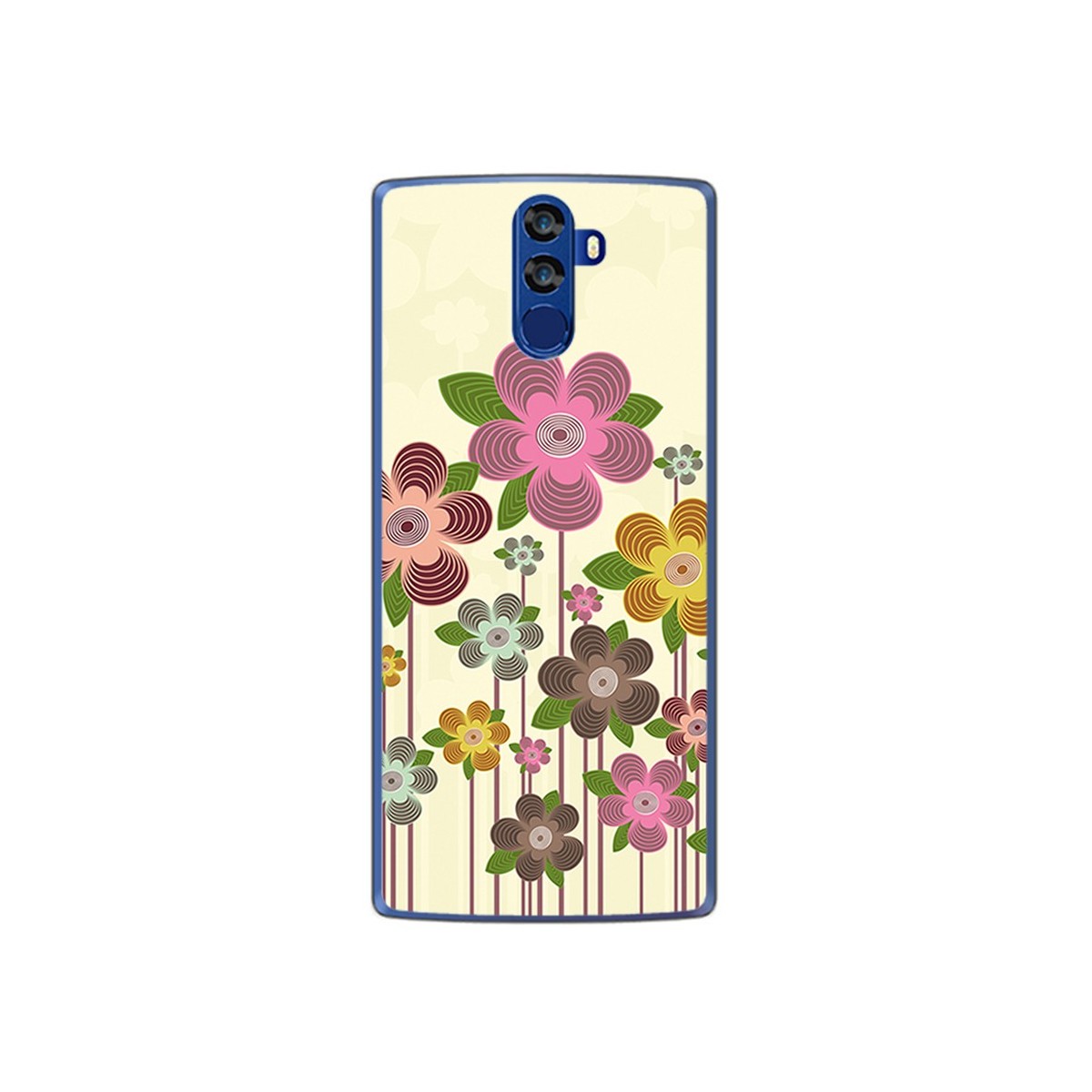 Funda Gel Tpu para Doogee Bl12000 Diseño Primavera En Flor Dibujos