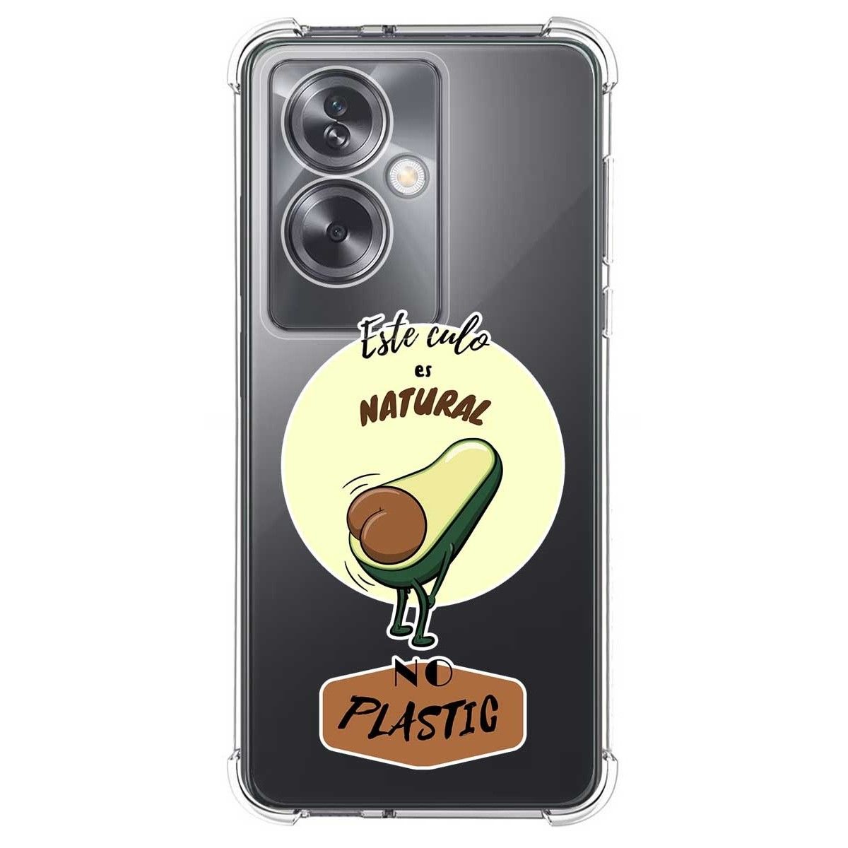 Funda Silicona Antigolpes para Oppo A79 5G diseño Culo Natural Dibujos