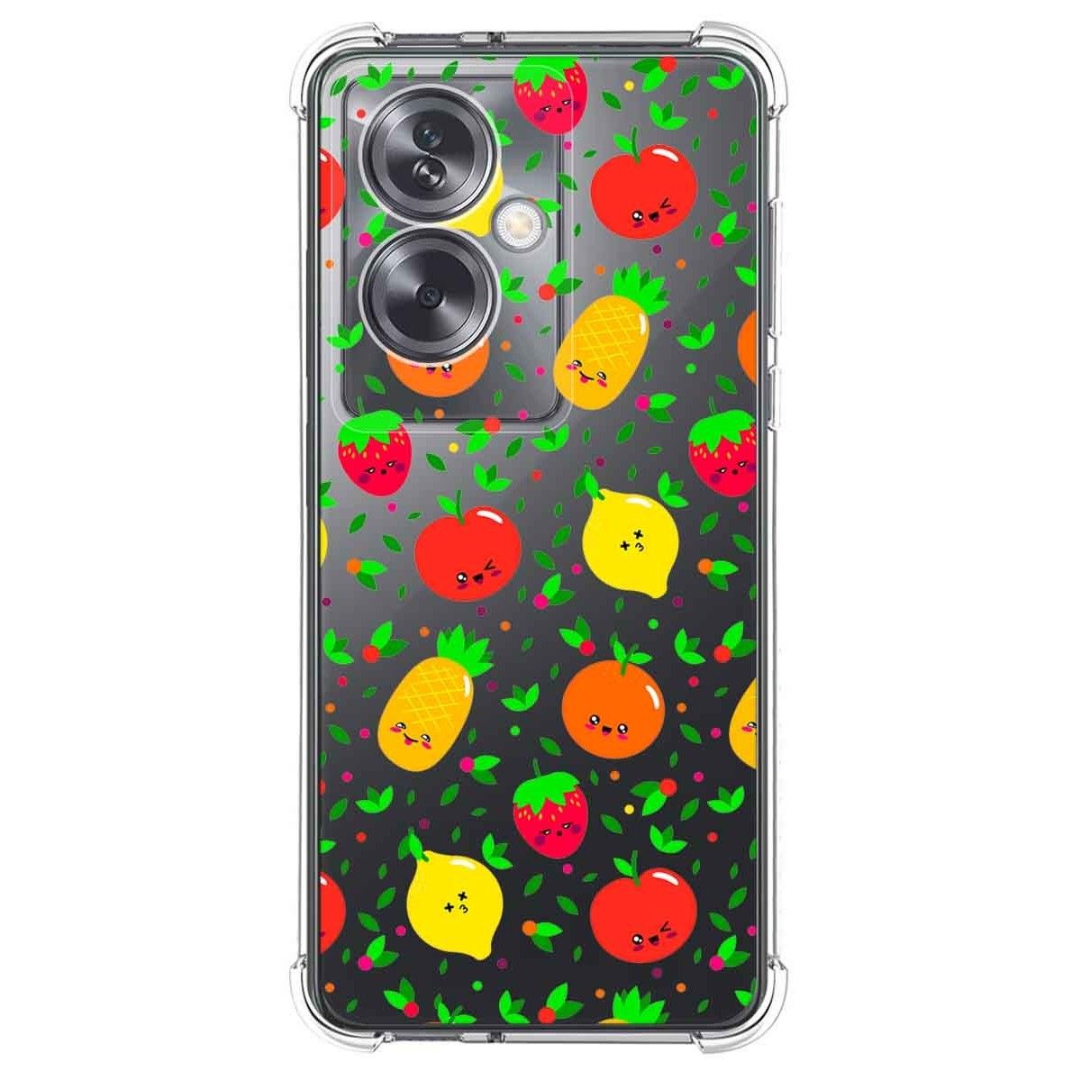 Funda Silicona Antigolpes para Oppo A79 5G diseño Frutas 01 Dibujos