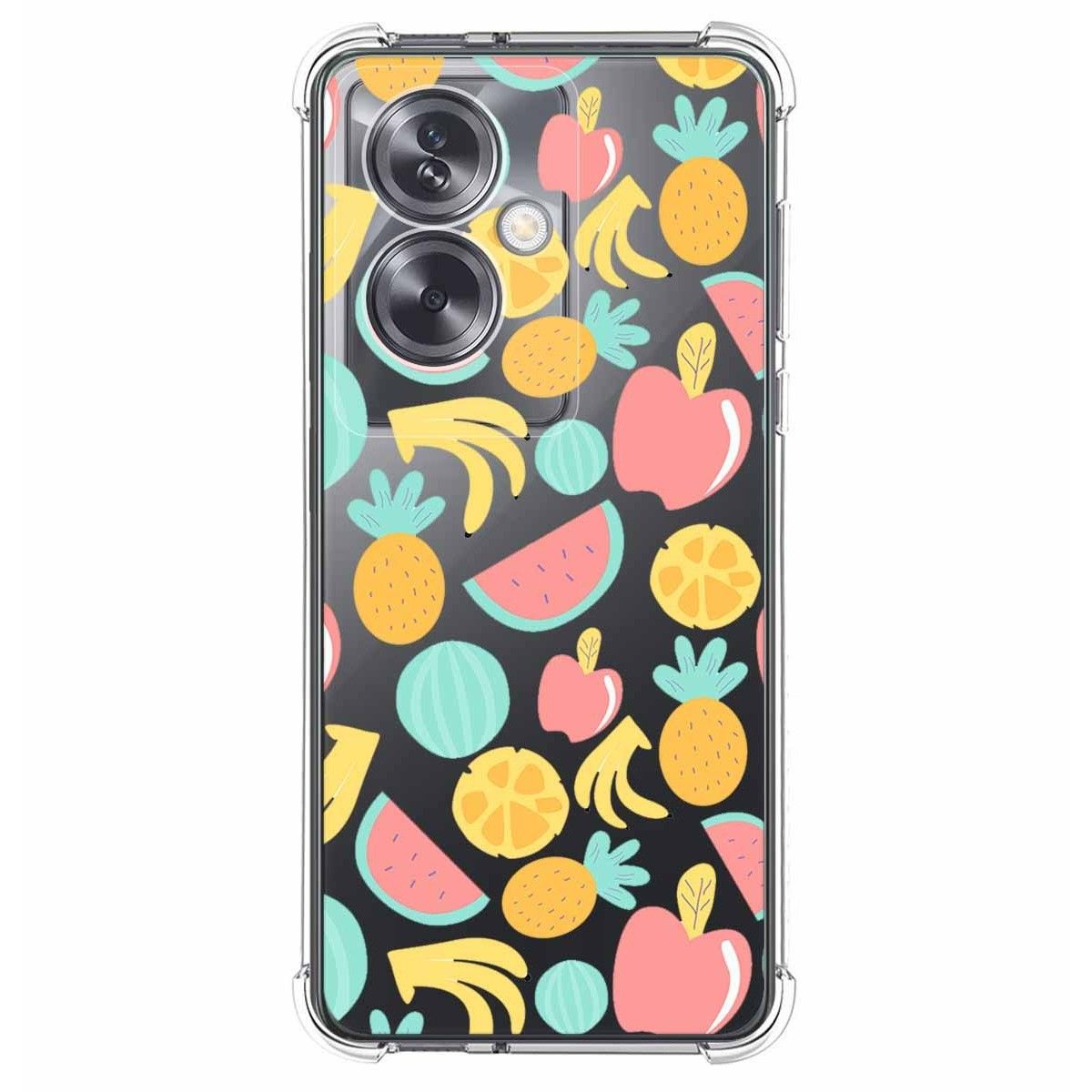 Funda Silicona Antigolpes para Oppo A79 5G diseño Frutas 02 Dibujos