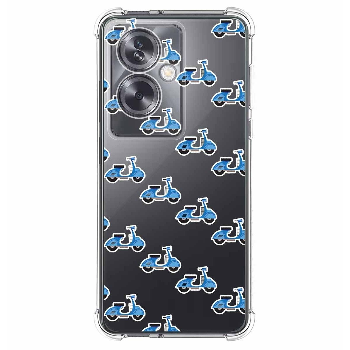 Funda Silicona Antigolpes para Oppo A79 5G diseño Scooter Dibujos