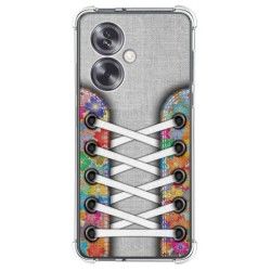 Funda Silicona Antigolpes para Oppo A79 5G diseño Zapatillas 04 Dibujos