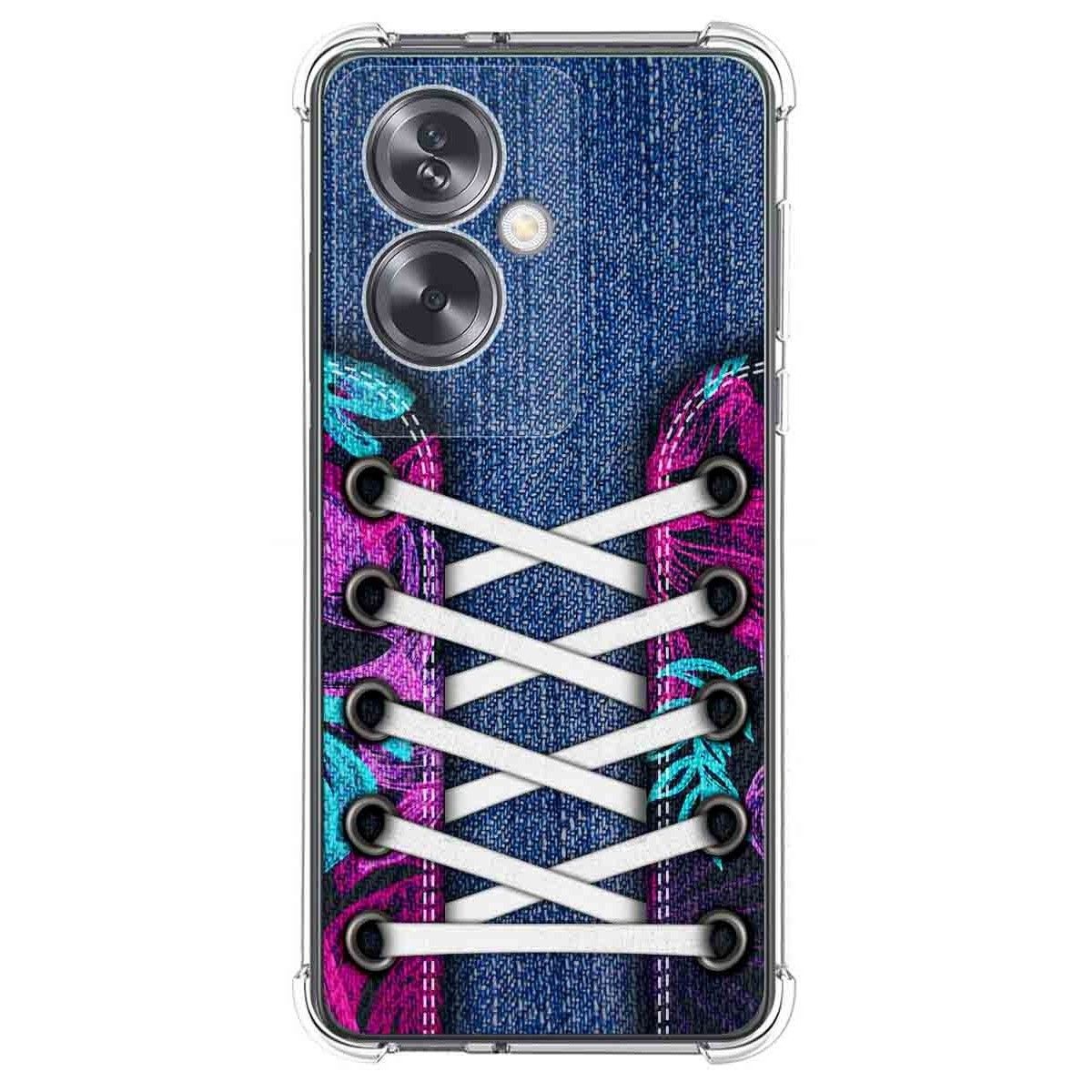 Funda Silicona Antigolpes para Oppo A79 5G diseño Zapatillas 06 Dibujos