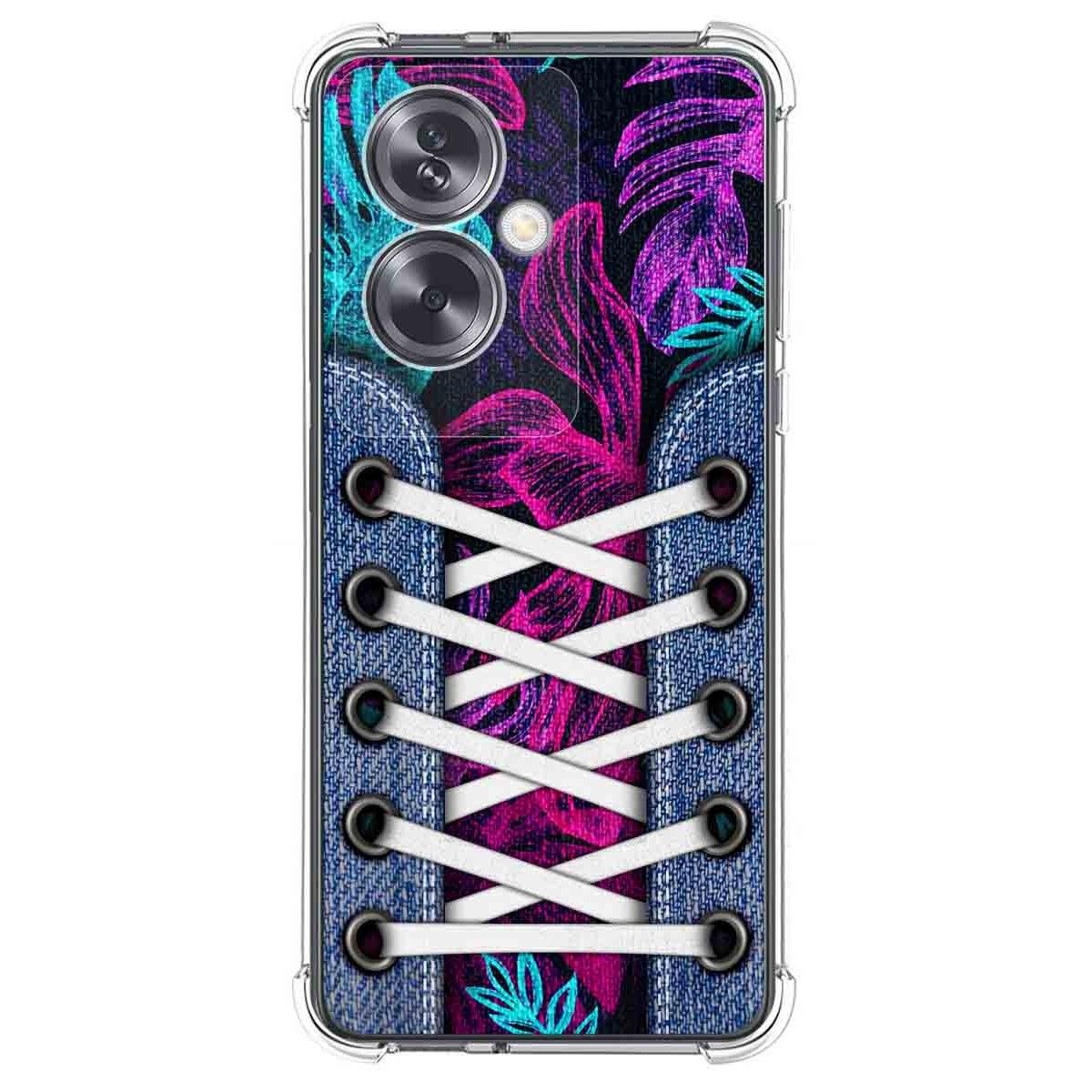 Funda Silicona Antigolpes para Oppo A79 5G diseño Zapatillas 07 Dibujos