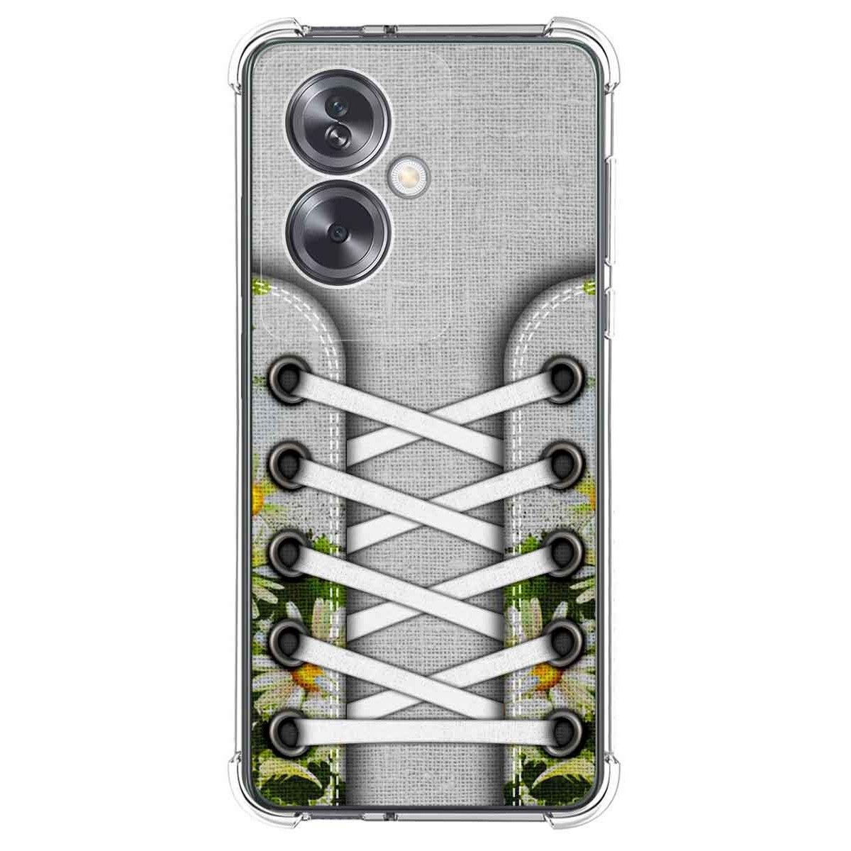 Funda Silicona Antigolpes para Oppo A79 5G diseño Zapatillas 08 Dibujos