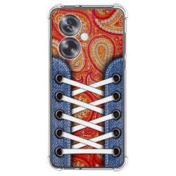 Funda Silicona Antigolpes para Oppo A79 5G diseño Zapatillas 10 Dibujos