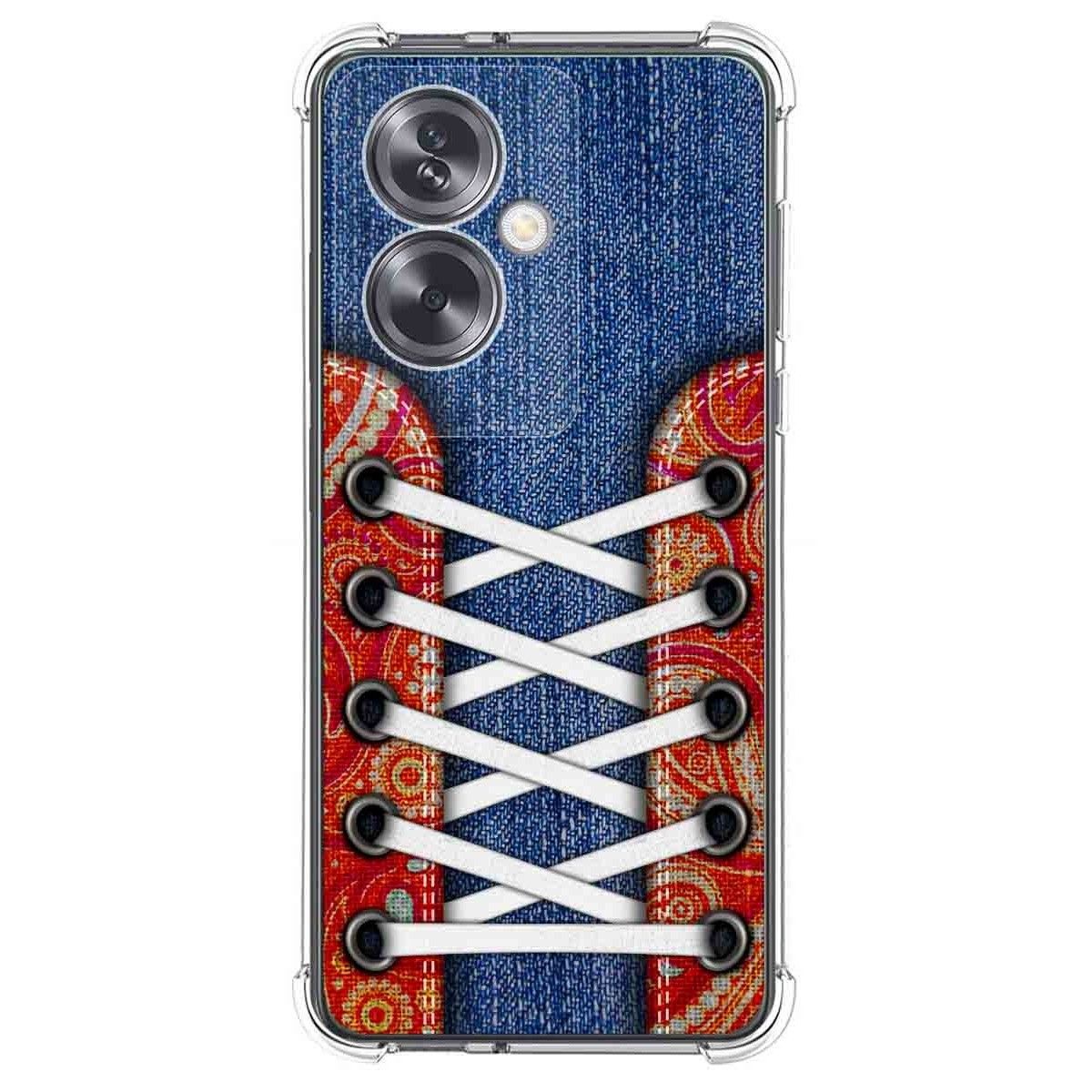 Funda Silicona Antigolpes para Oppo A79 5G diseño Zapatillas 11 Dibujos