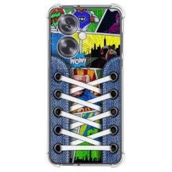 Funda Silicona Antigolpes para Oppo A79 5G diseño Zapatillas 14 Dibujos