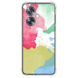 Funda Silicona Antigolpes para Oppo A79 5G diseño Acuarela 02 Dibujos