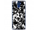 Funda Gel Tpu para Doogee Bl12000 Diseño Snow Camuflaje Dibujos