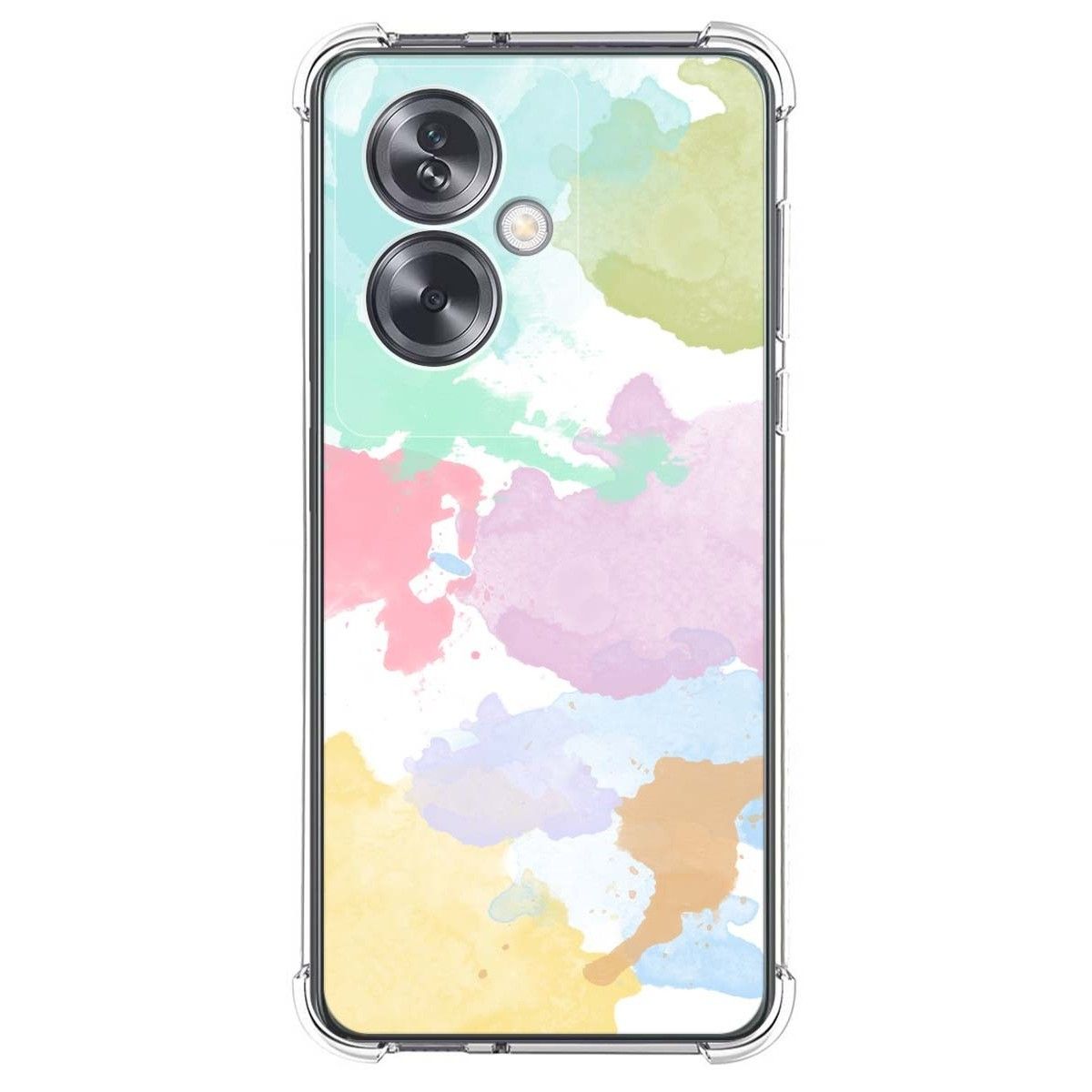Funda Silicona Antigolpes para Oppo A79 5G diseño Acuarela 11 Dibujos