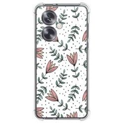 Funda Silicona Antigolpes para Oppo A79 5G diseño Flores 01 Dibujos