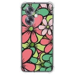 Funda Silicona Antigolpes para Oppo A79 5G diseño Flores 02 Dibujos