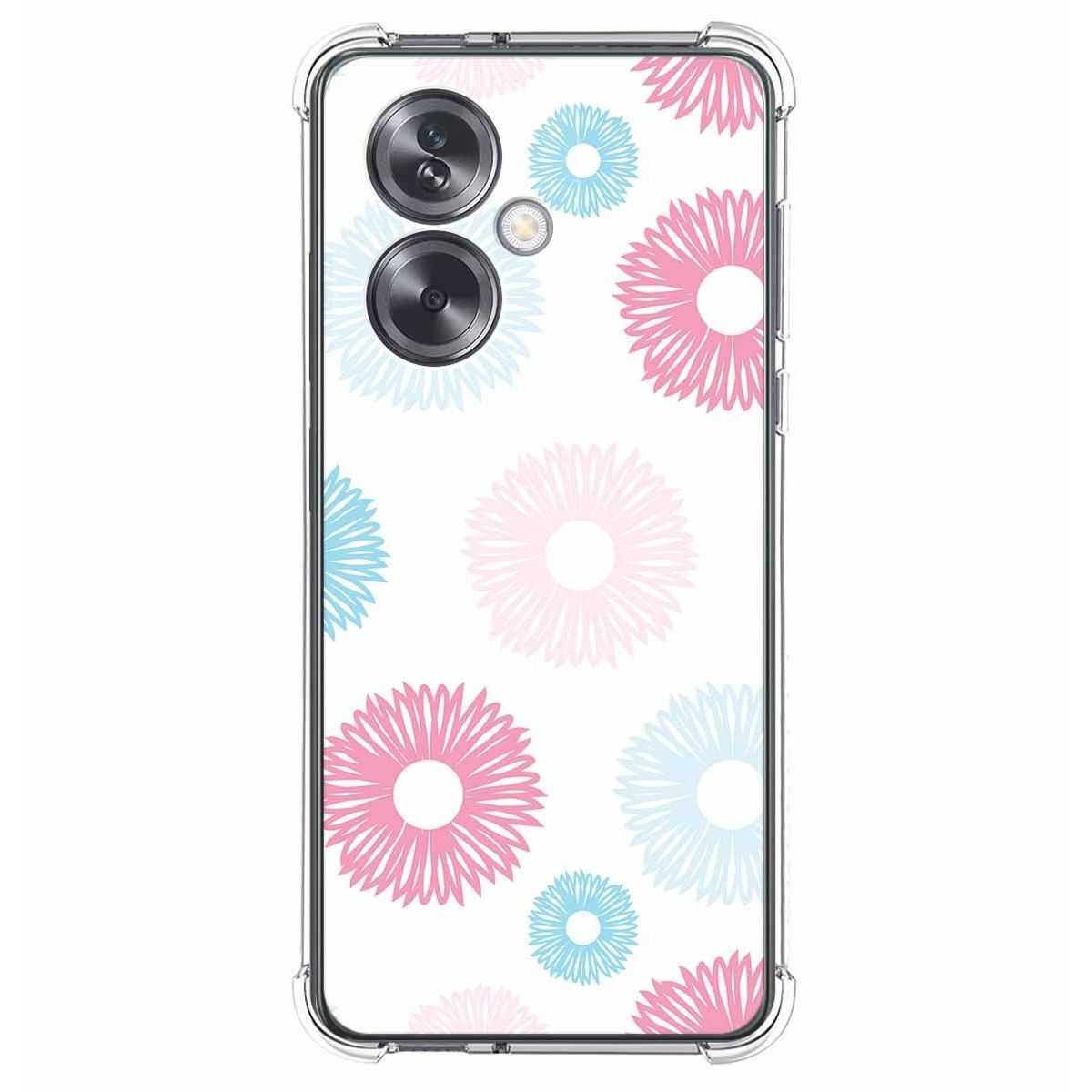 Funda Silicona Antigolpes para Oppo A79 5G diseño Flores 06 Dibujos