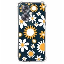 Funda Silicona Antigolpes para Oppo A79 5G diseño Flores 08 Dibujos