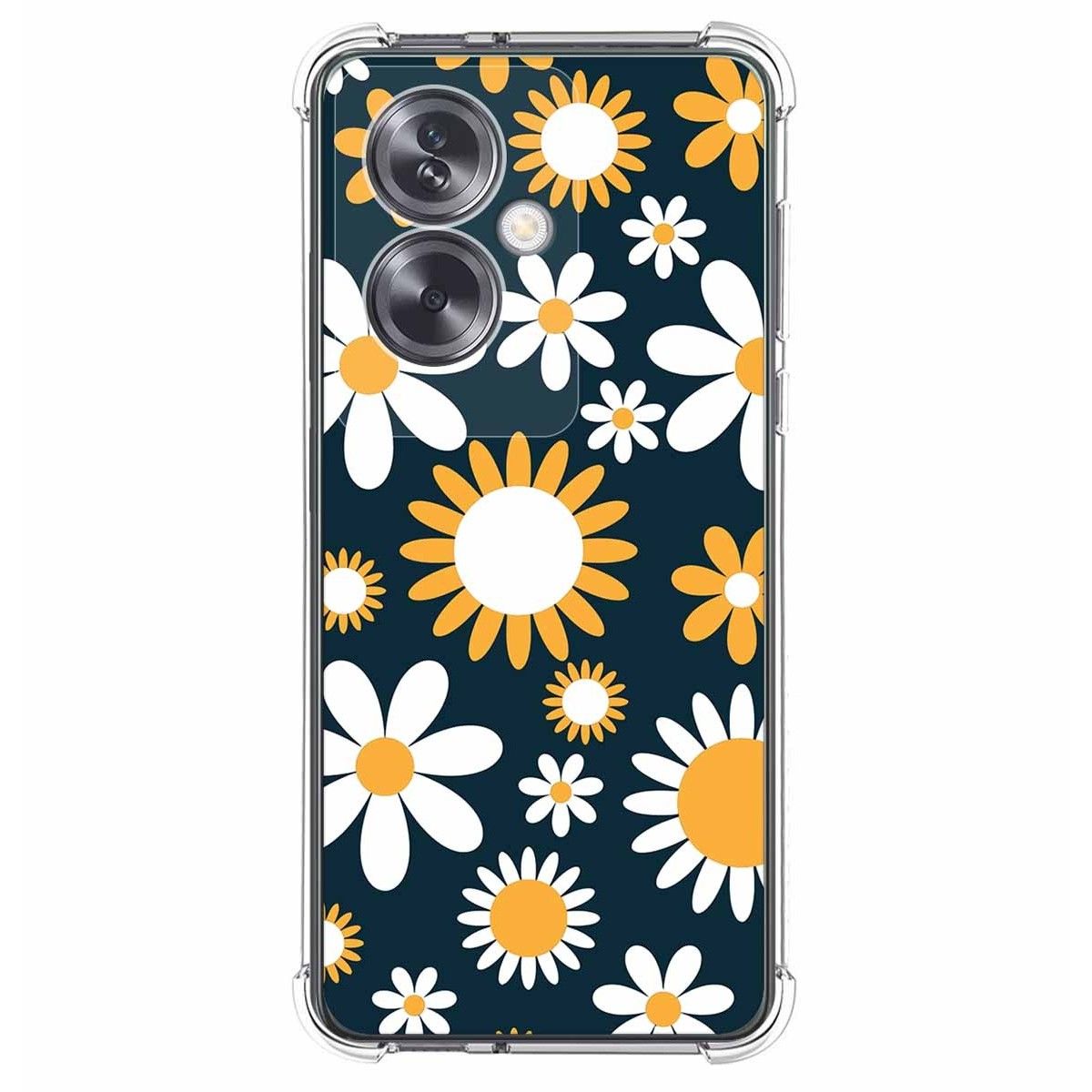 Funda Silicona Antigolpes para Oppo A79 5G diseño Flores 08 Dibujos