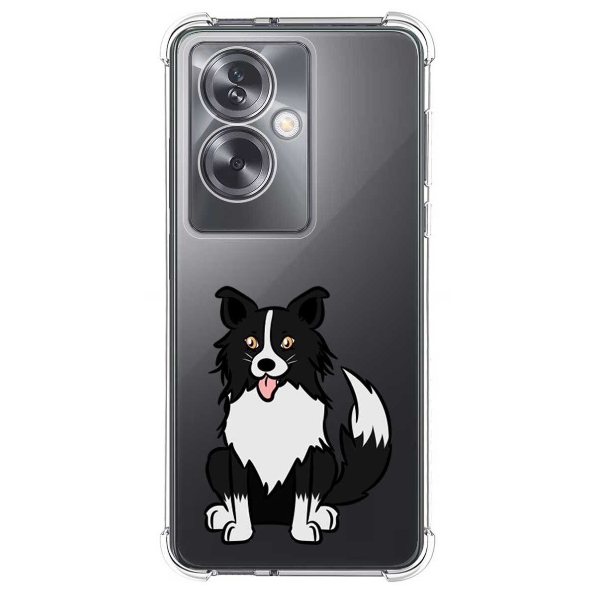 Funda Silicona Antigolpes para Oppo A79 5G diseño Perros 01 Dibujos