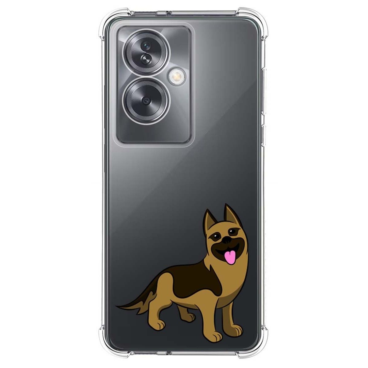 Funda Silicona Antigolpes para Oppo A79 5G diseño Perros 03 Dibujos