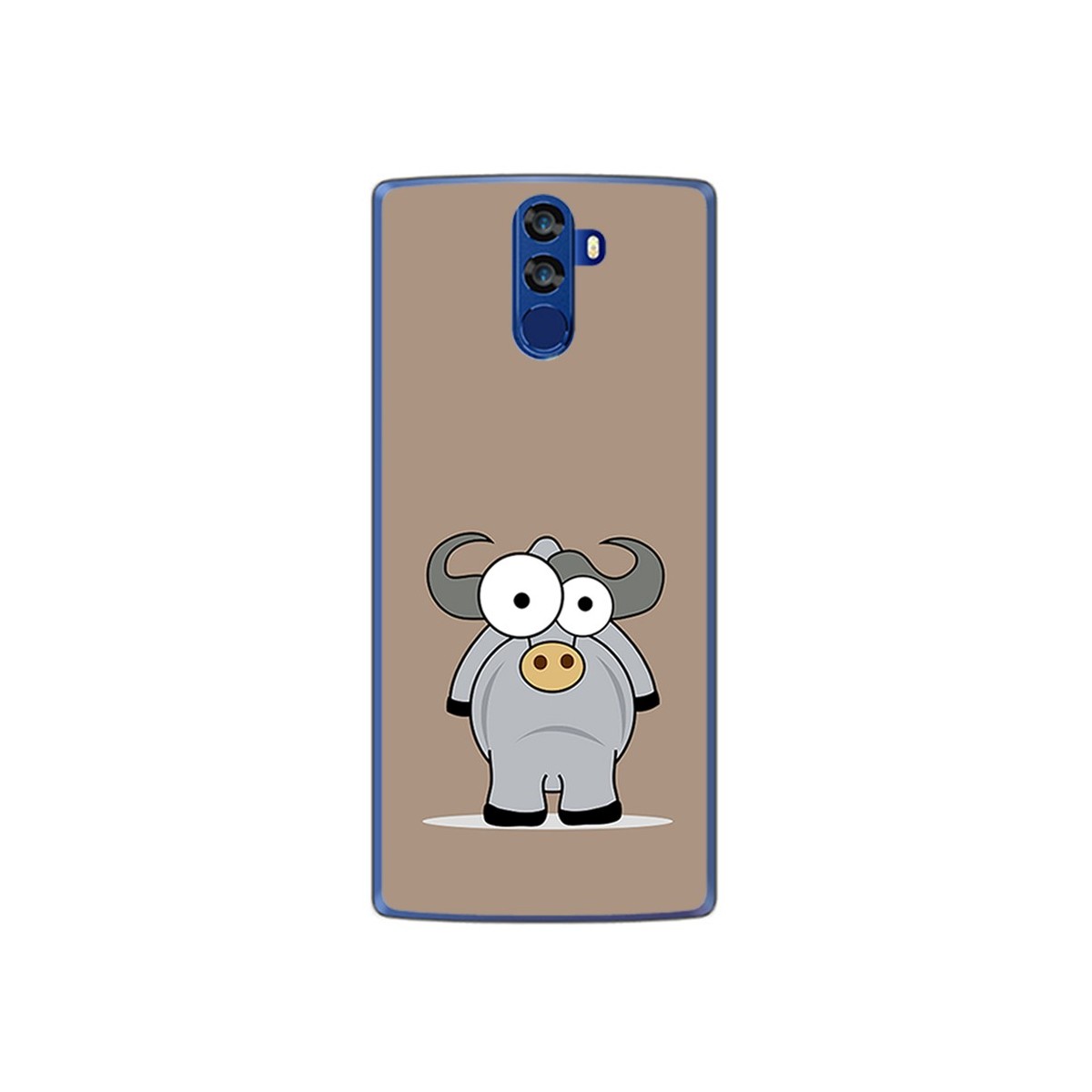 Funda Gel Tpu para Doogee Bl12000 Diseño Toro Dibujos