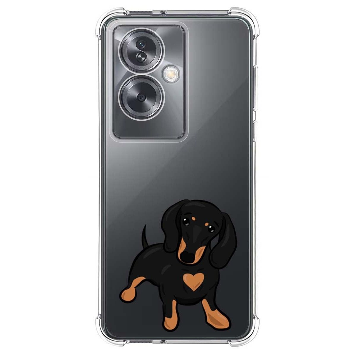Funda Silicona Antigolpes para Oppo A79 5G diseño Perros 04 Dibujos