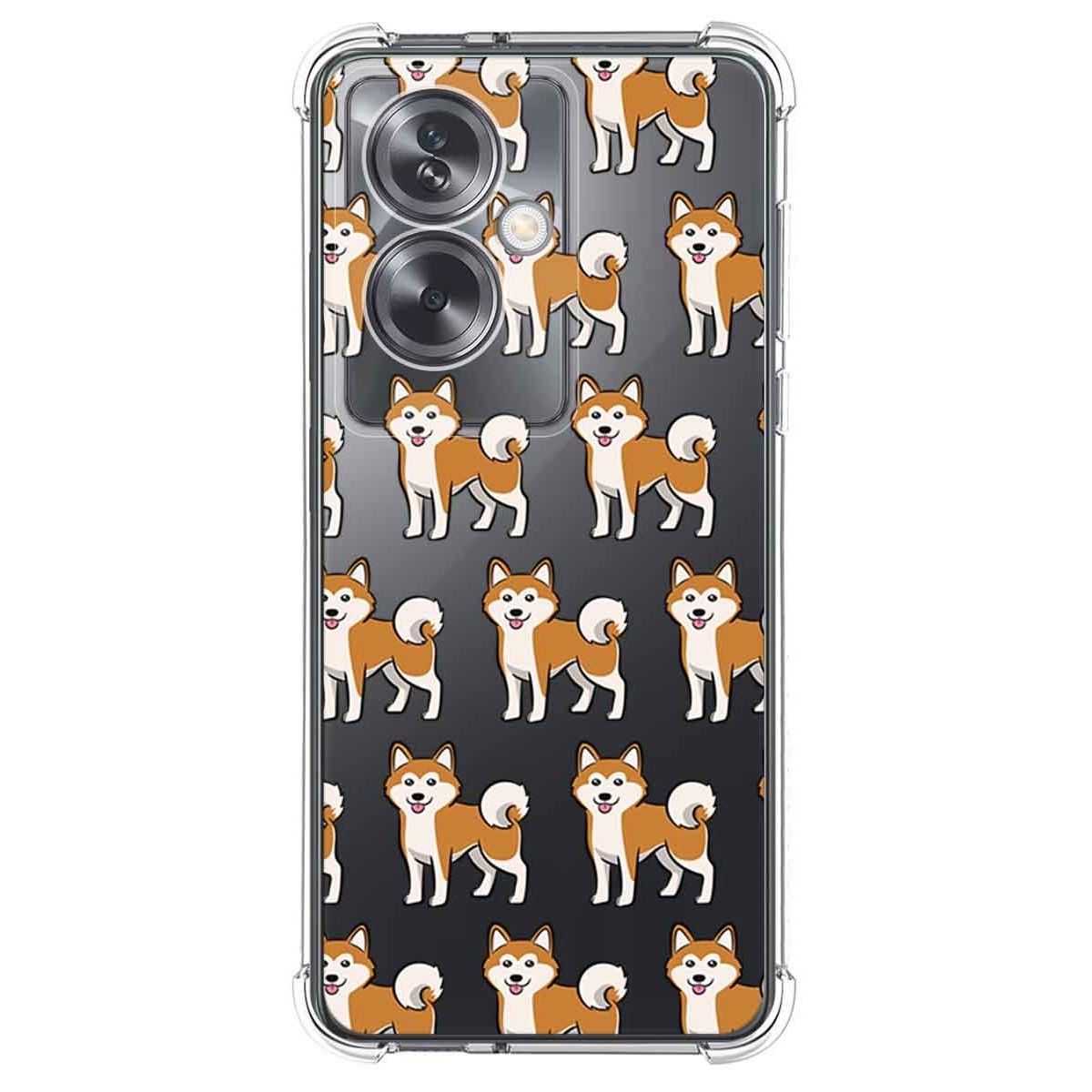 Funda Silicona Antigolpes para Oppo A79 5G diseño Perros 08 Dibujos