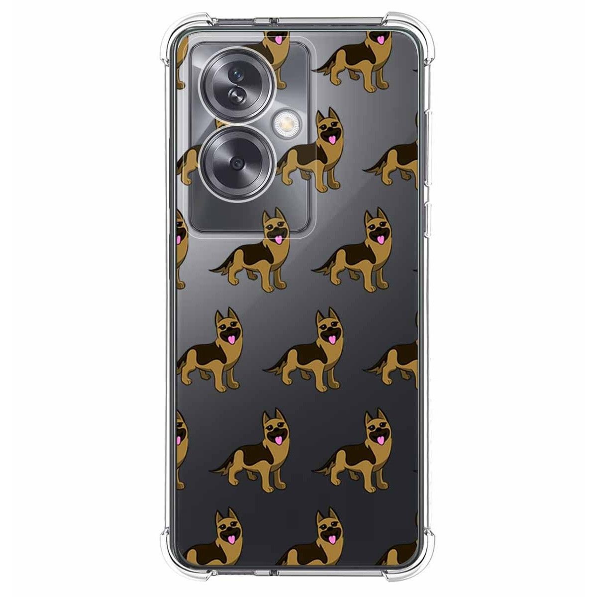 Funda Silicona Antigolpes para Oppo A79 5G diseño Perros 09 Dibujos
