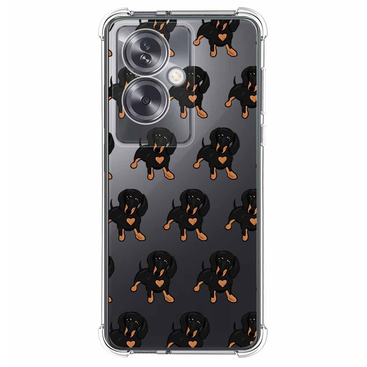 Funda Silicona Antigolpes para Oppo A79 5G diseño Perros 10 Dibujos