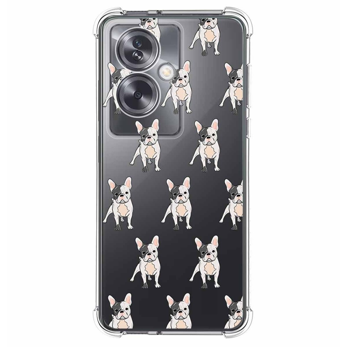 Funda Silicona Antigolpes para Oppo A79 5G diseño Perros 12 Dibujos